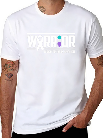 Camiseta Warrior: Conciencia sobre el Suicidio