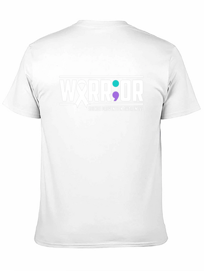 Camiseta Warrior: Conciencia sobre el Suicidio