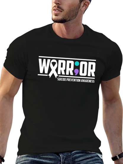 Camiseta Warrior: Conciencia sobre el Suicidio