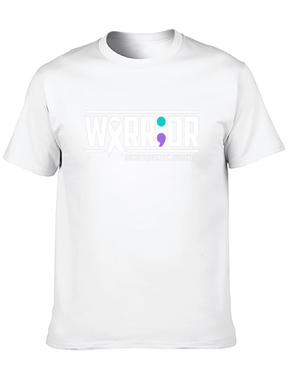 Camiseta Warrior: Conciencia sobre el Suicidio