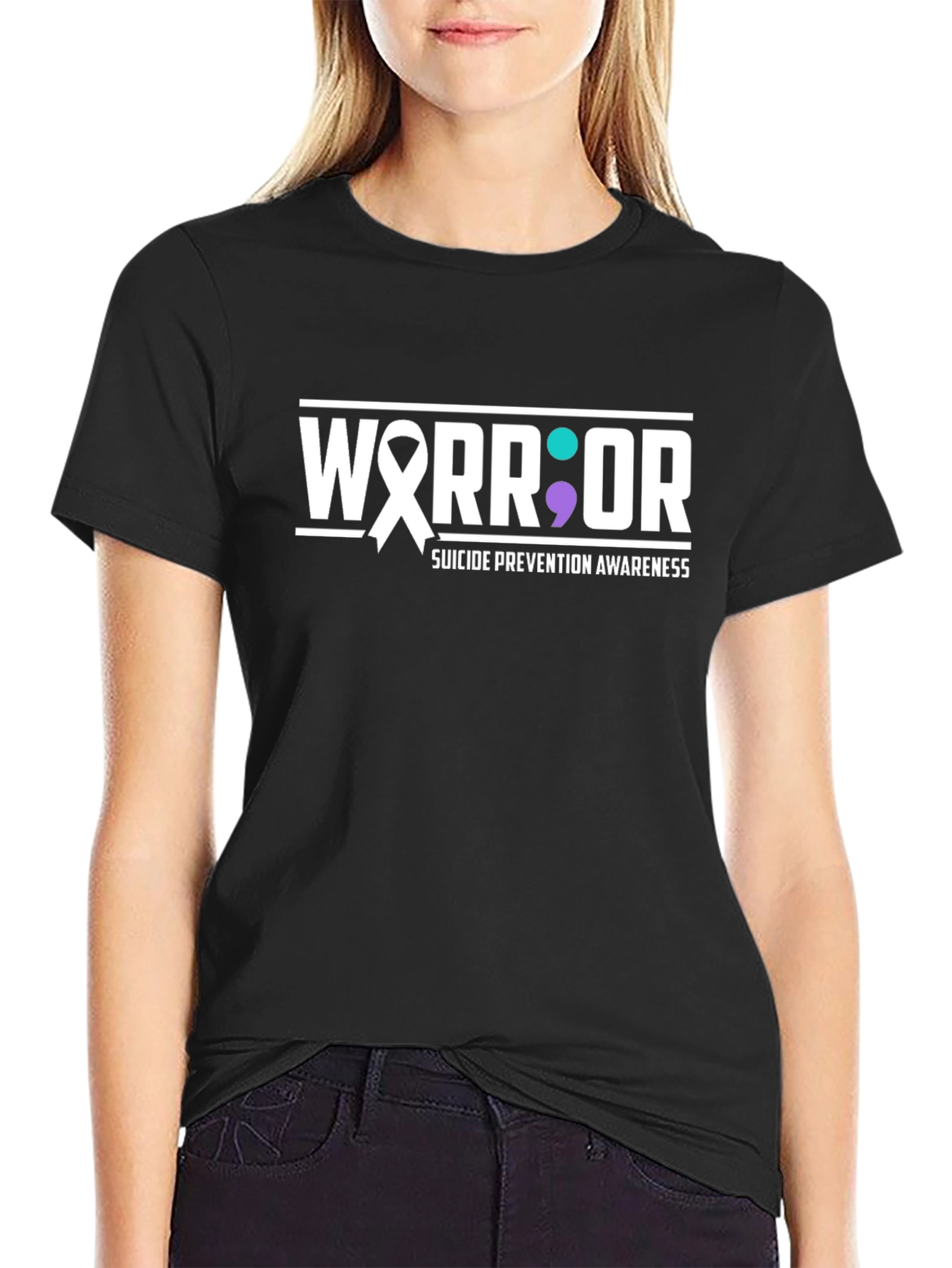 Camiseta Warrior: Conciencia sobre el Suicidio