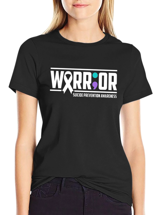 Camiseta Warrior: Conciencia sobre el Suicidio