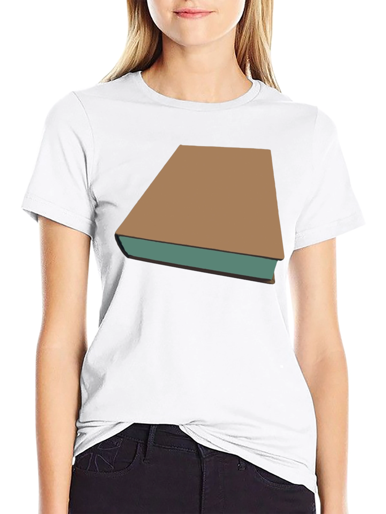 Camiseta Negra con Diseño de Libro Clásico