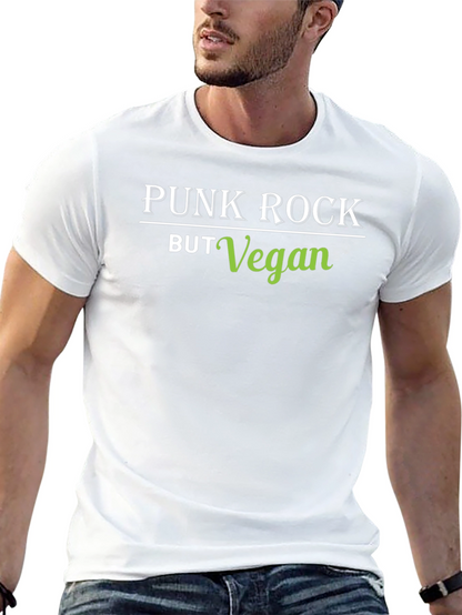Camiseta Punk Rock But Vegan