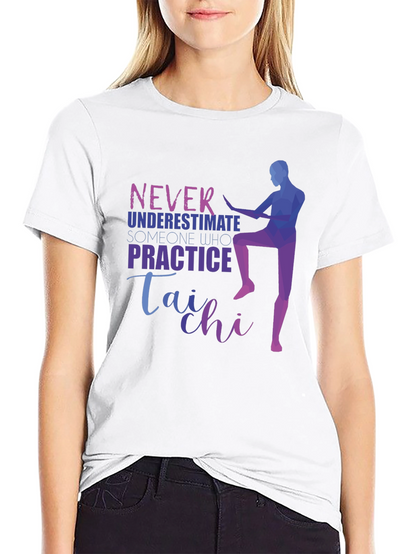 Camiseta Negra con Diseño de Tai Chi