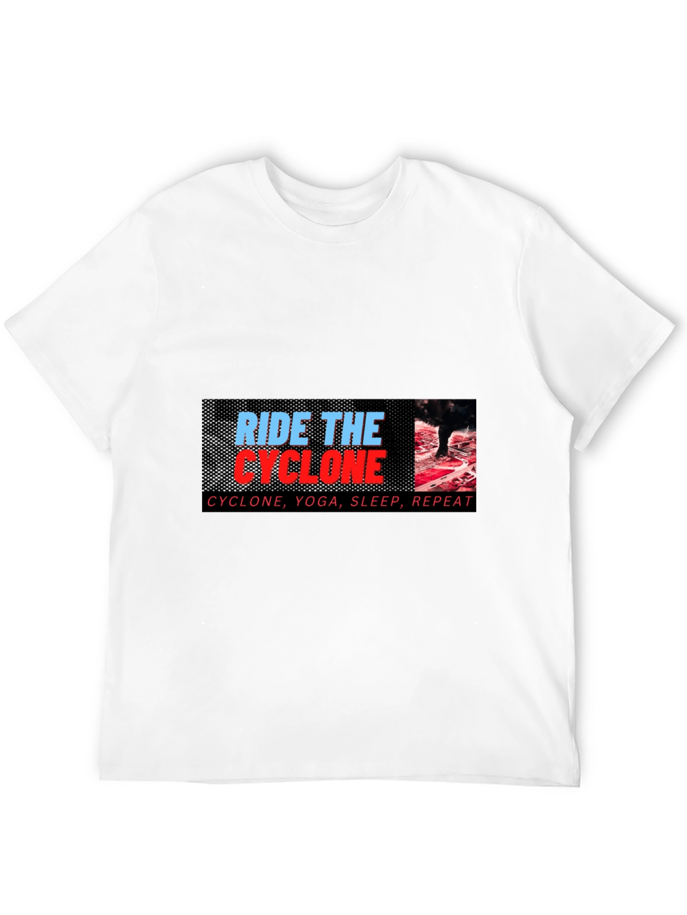 Camiseta Negra Ride the Cyclone