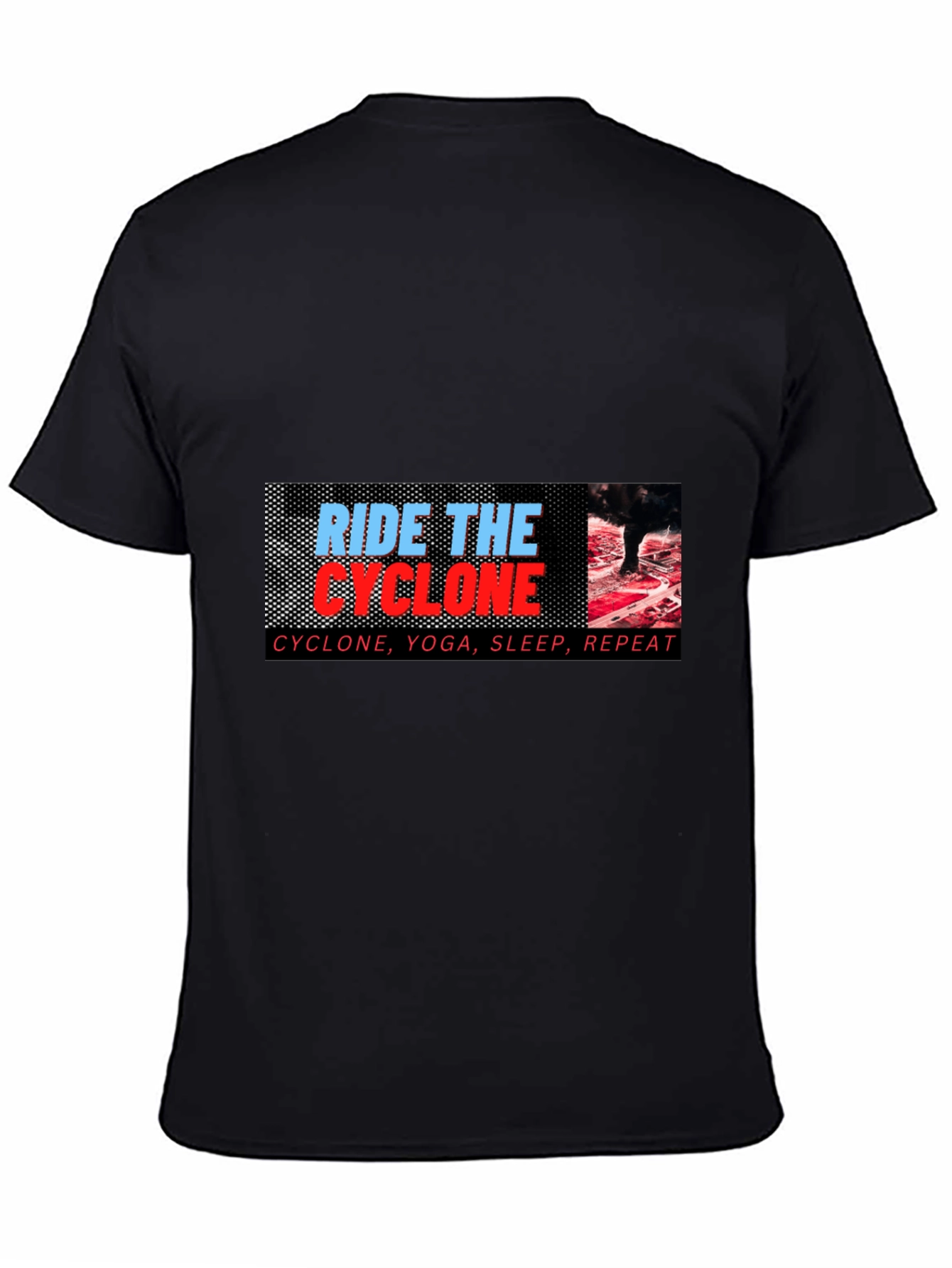 Camiseta Negra Ride the Cyclone