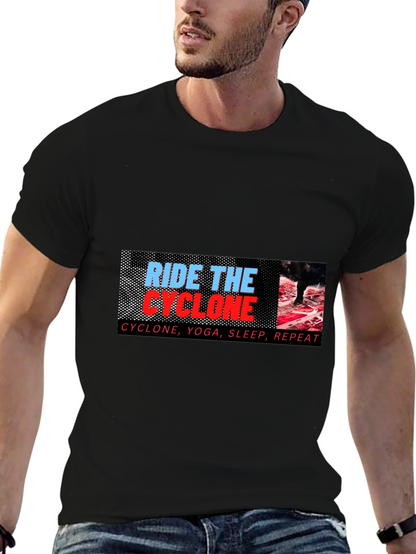 Camiseta Negra Ride the Cyclone