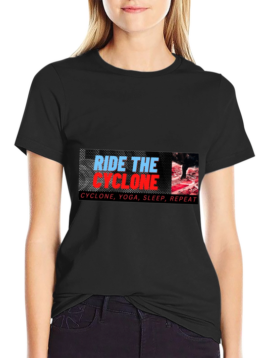 Camiseta Negra Ride the Cyclone