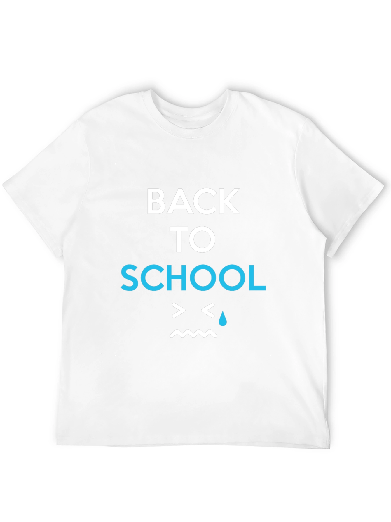 Camiseta Negra Vuelta al Cole Diseño Divertido