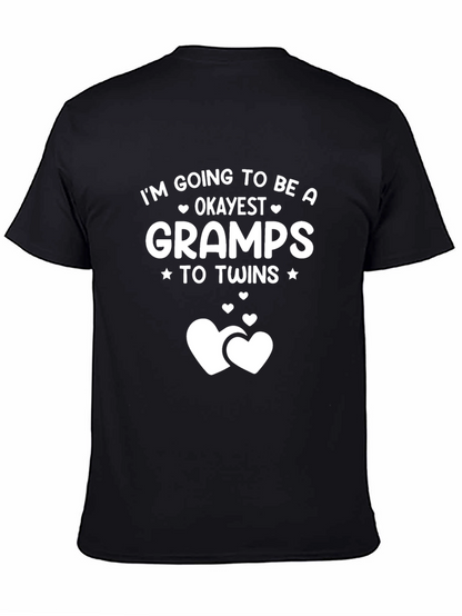 Camiseta Negra Gramps para Gemelos