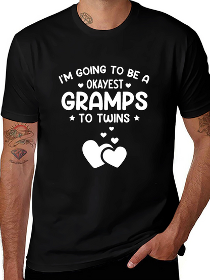 Camiseta Negra Gramps para Gemelos