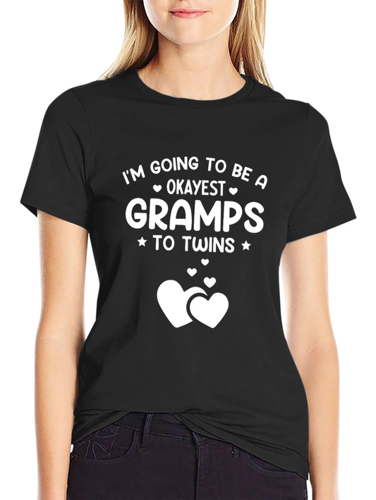 Camiseta Negra Gramps para Gemelos
