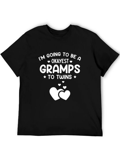 Camiseta Negra Gramps para Gemelos