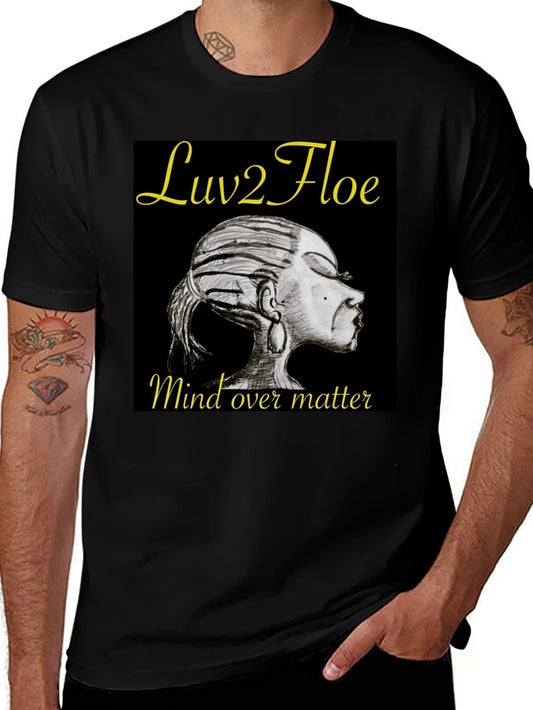 Camiseta Negra Luv2Floe: Mind Over Matter