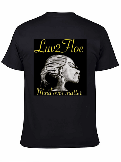 Camiseta Negra Luv2Floe: Mind Over Matter