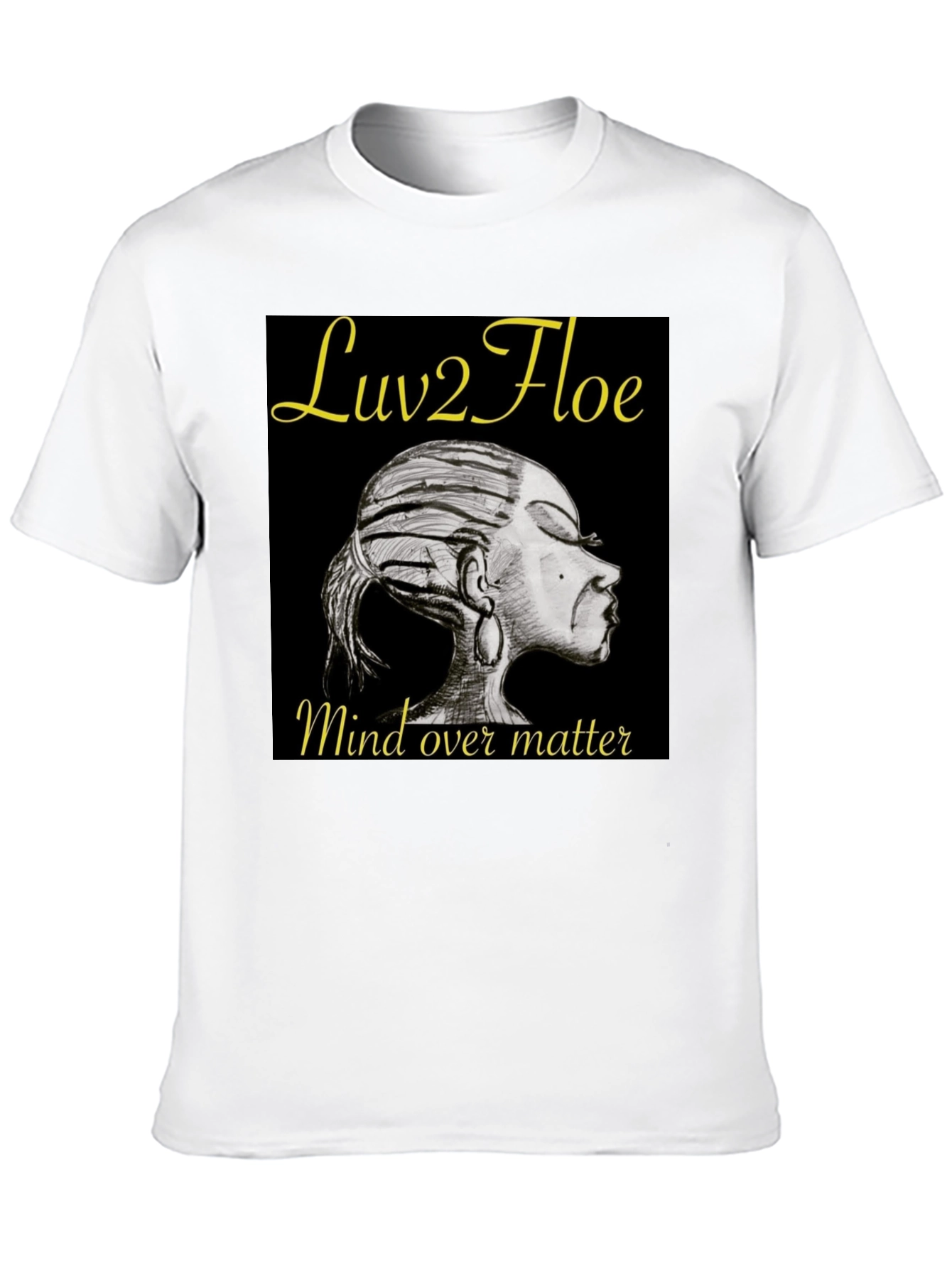 Camiseta Negra Luv2Floe: Mind Over Matter