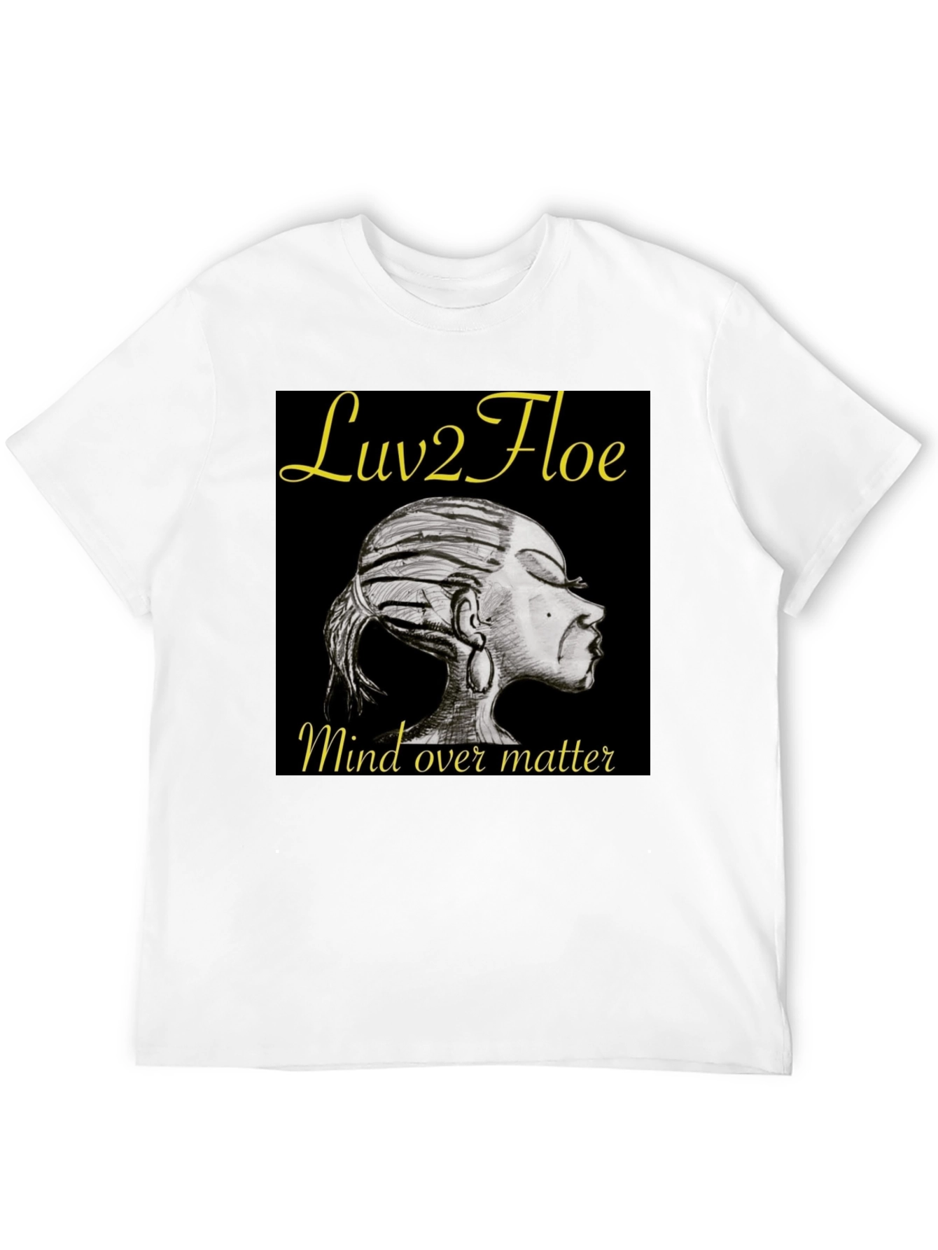 Camiseta Negra Luv2Floe: Mind Over Matter