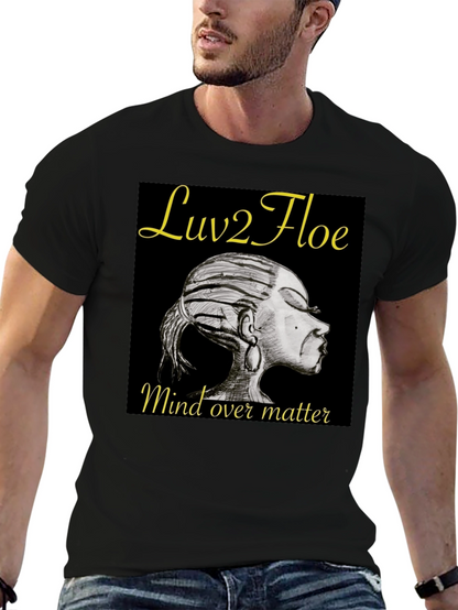 Camiseta Negra Luv2Floe: Mind Over Matter
