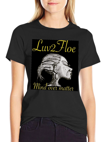 Camiseta Negra Luv2Floe: Mind Over Matter