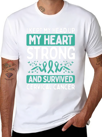 Camiseta de Superviviente de Cáncer Cervical
