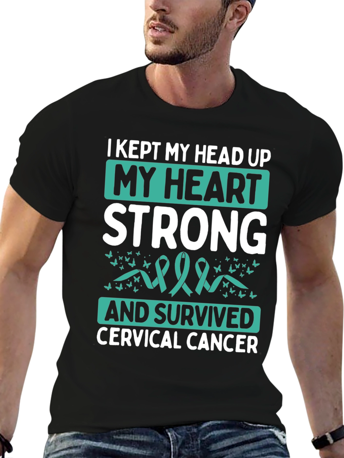 Camiseta de Superviviente de Cáncer Cervical