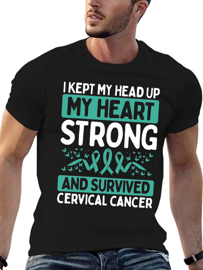 Camiseta de Superviviente de Cáncer Cervical