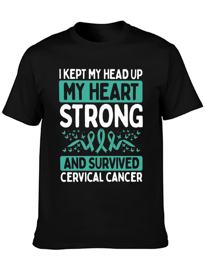 Camiseta de Superviviente de Cáncer Cervical
