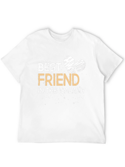Camiseta Negra: Mejor Amigo en la Galaxia