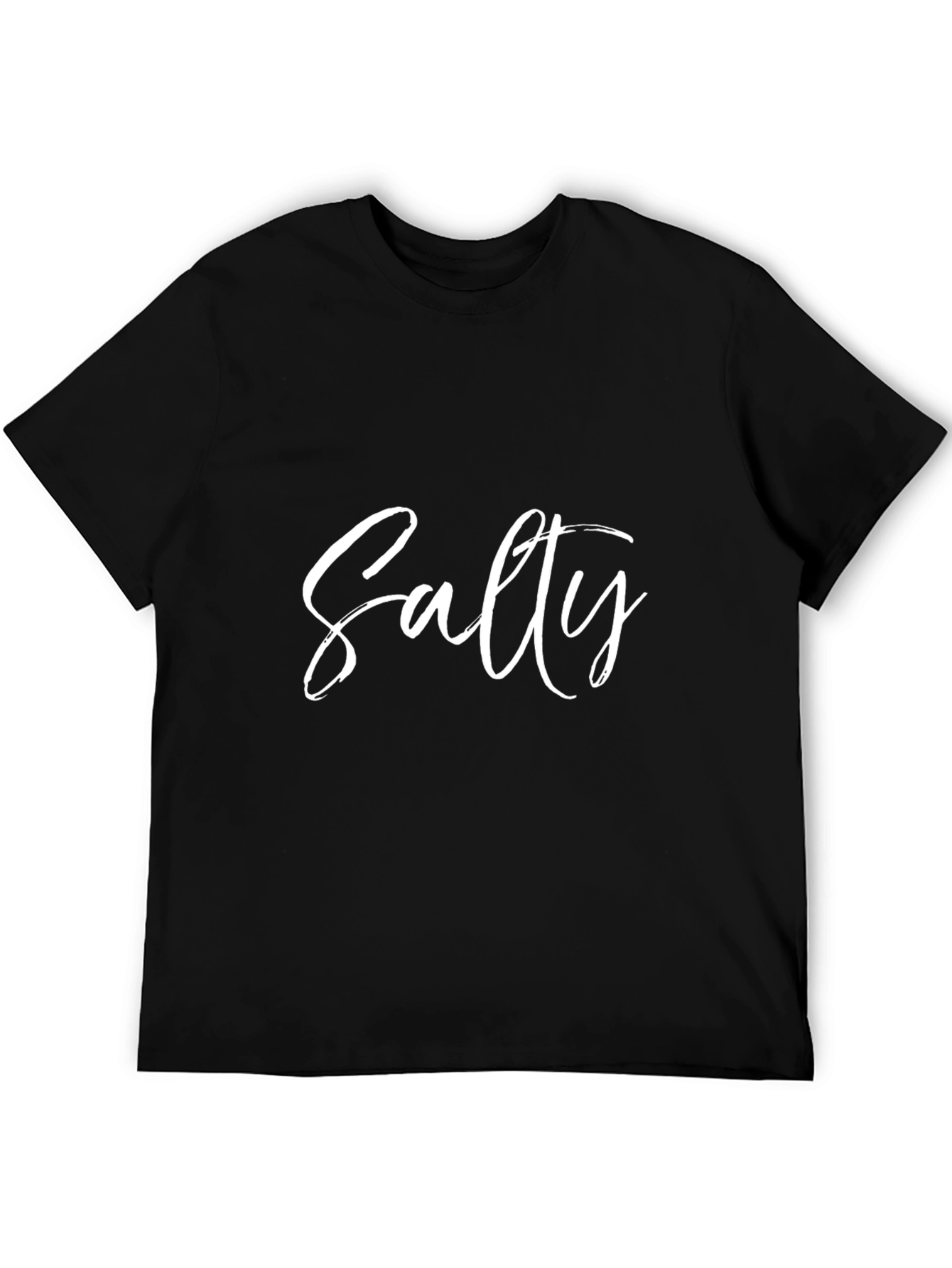 Camiseta Negra Salty para Hombre