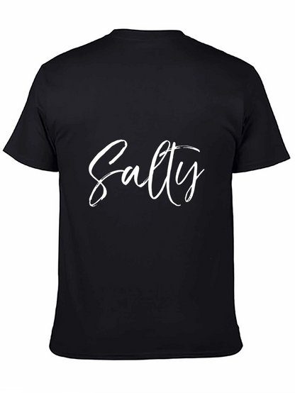Camiseta Negra Salty para Hombre