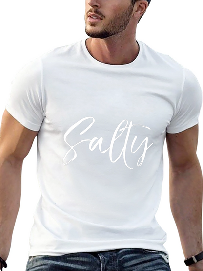 Camiseta Negra Salty para Hombre