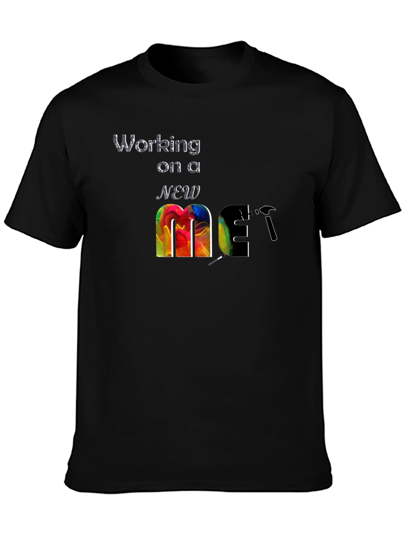 Camiseta Negra: Trabajando en un Nuevo Yo