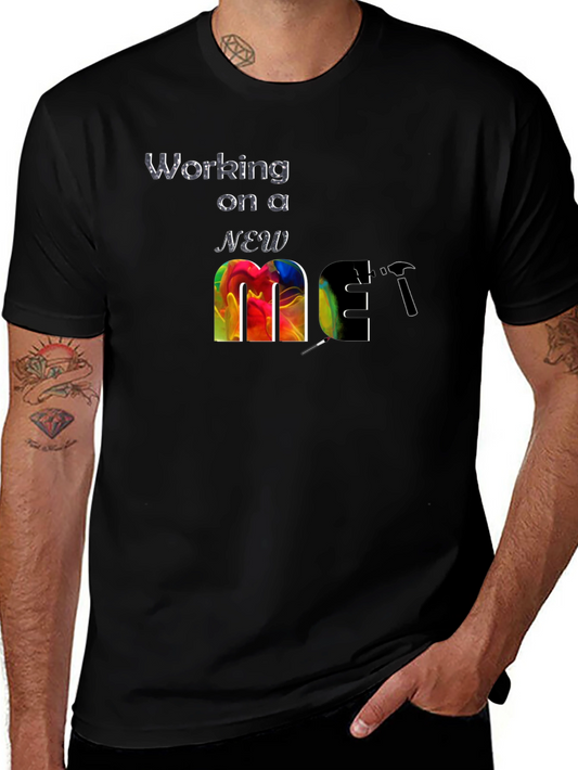 Camiseta Negra: Trabajando en un Nuevo Yo