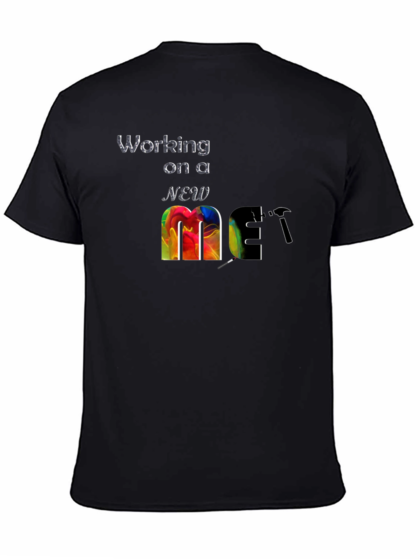 Camiseta Negra: Trabajando en un Nuevo Yo