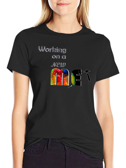 Camiseta Negra: Trabajando en un Nuevo Yo