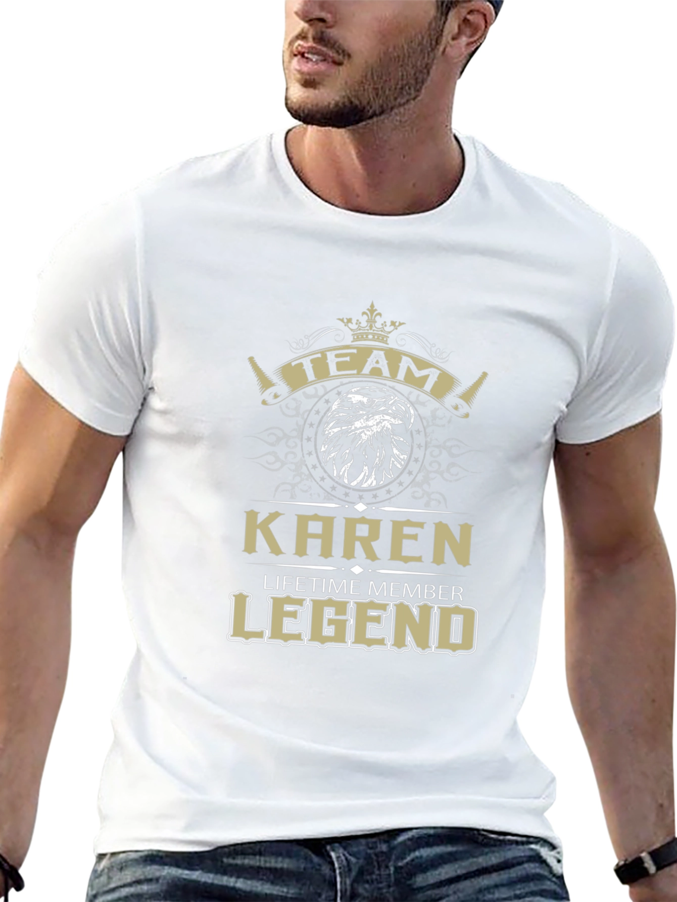 Camiseta Negra Team Karen Legend - Edición Limitada