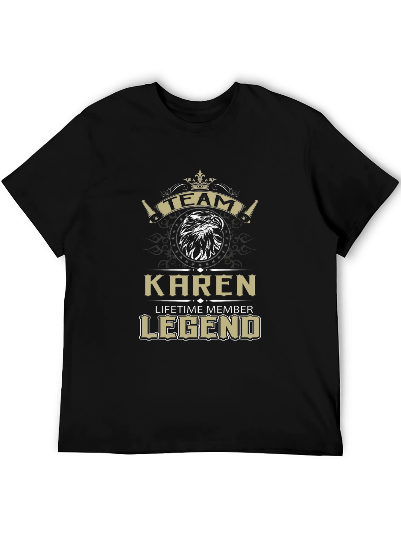 Camiseta Negra Team Karen Legend - Edición Limitada