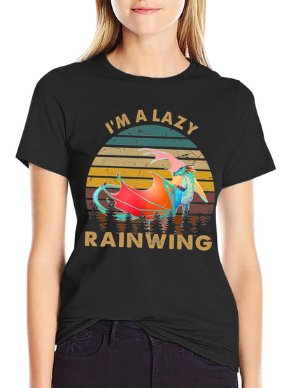 Camiseta Im a Lazy Rainwing Dragón