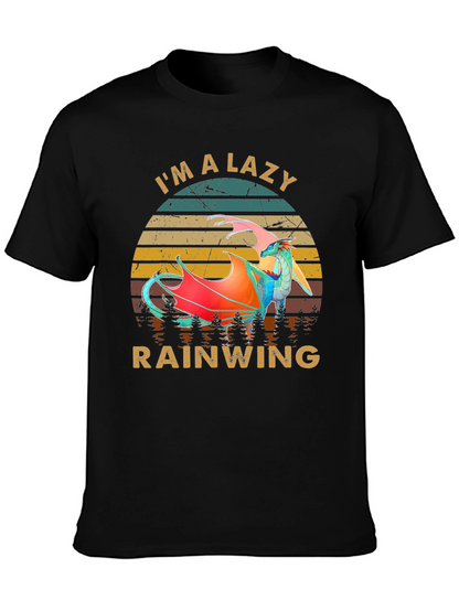 Camiseta Im a Lazy Rainwing Dragón