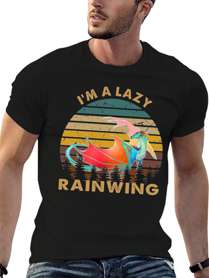 Camiseta Im a Lazy Rainwing Dragón