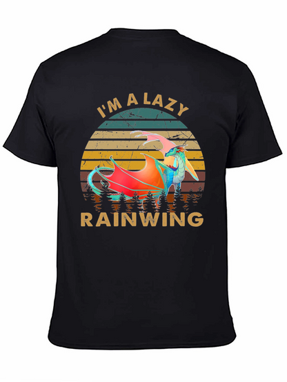 Camiseta Im a Lazy Rainwing Dragón