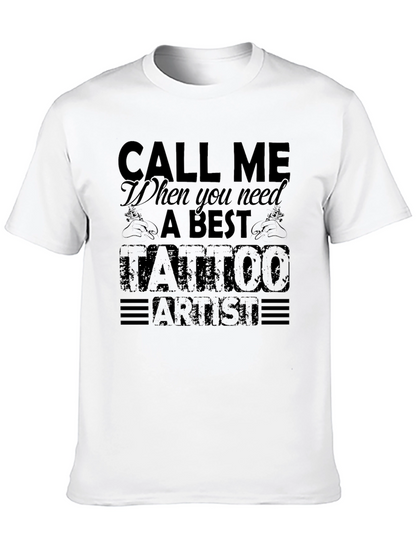 Camiseta Negra Tattoo Artist
