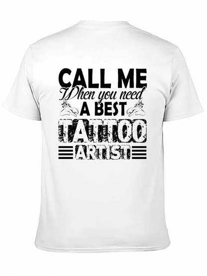 Camiseta Negra Tattoo Artist