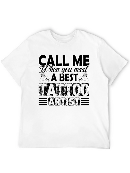 Camiseta Negra Tattoo Artist