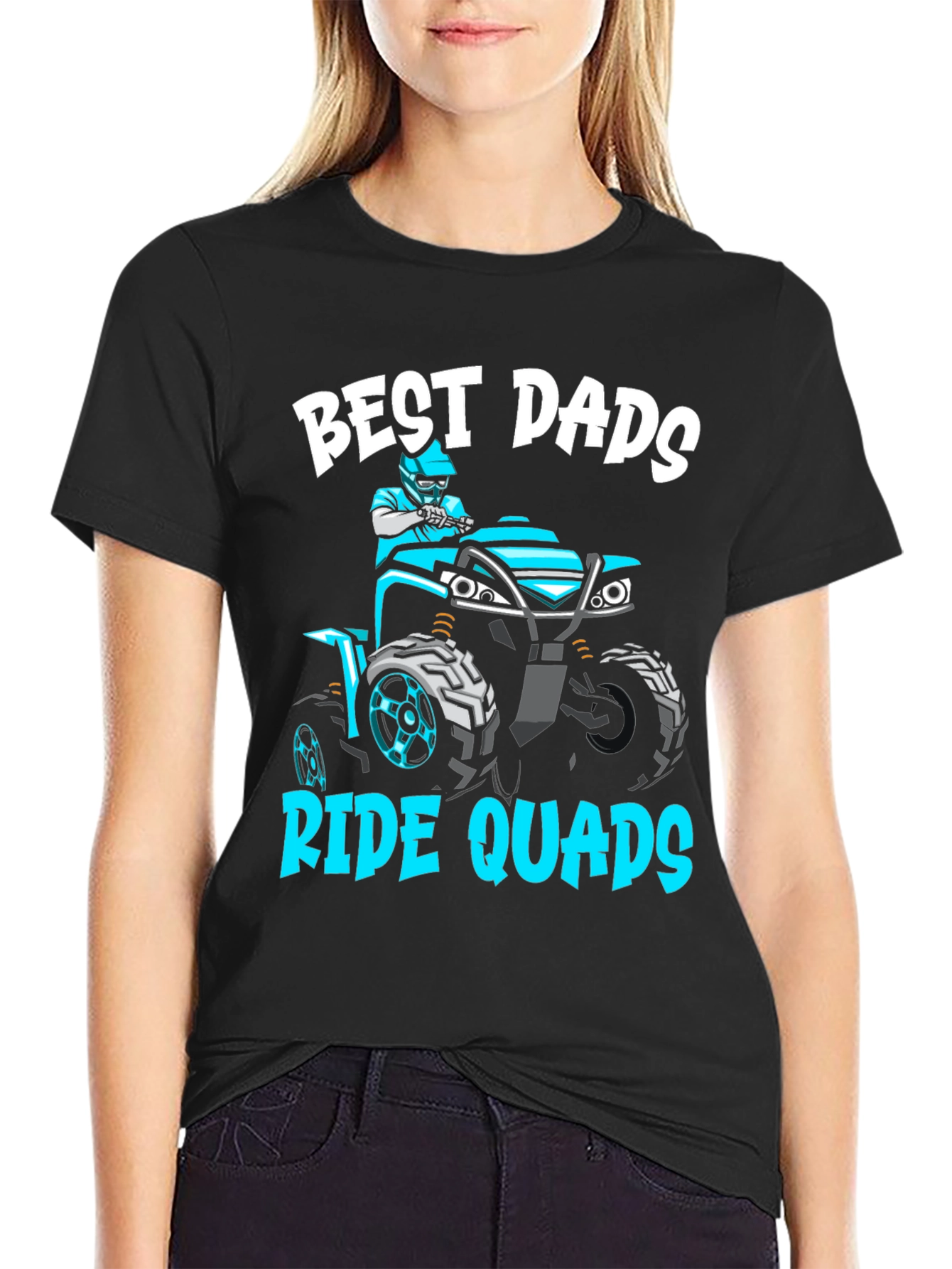 Camiseta Best Dads Ride Quads - Regalo para Papá