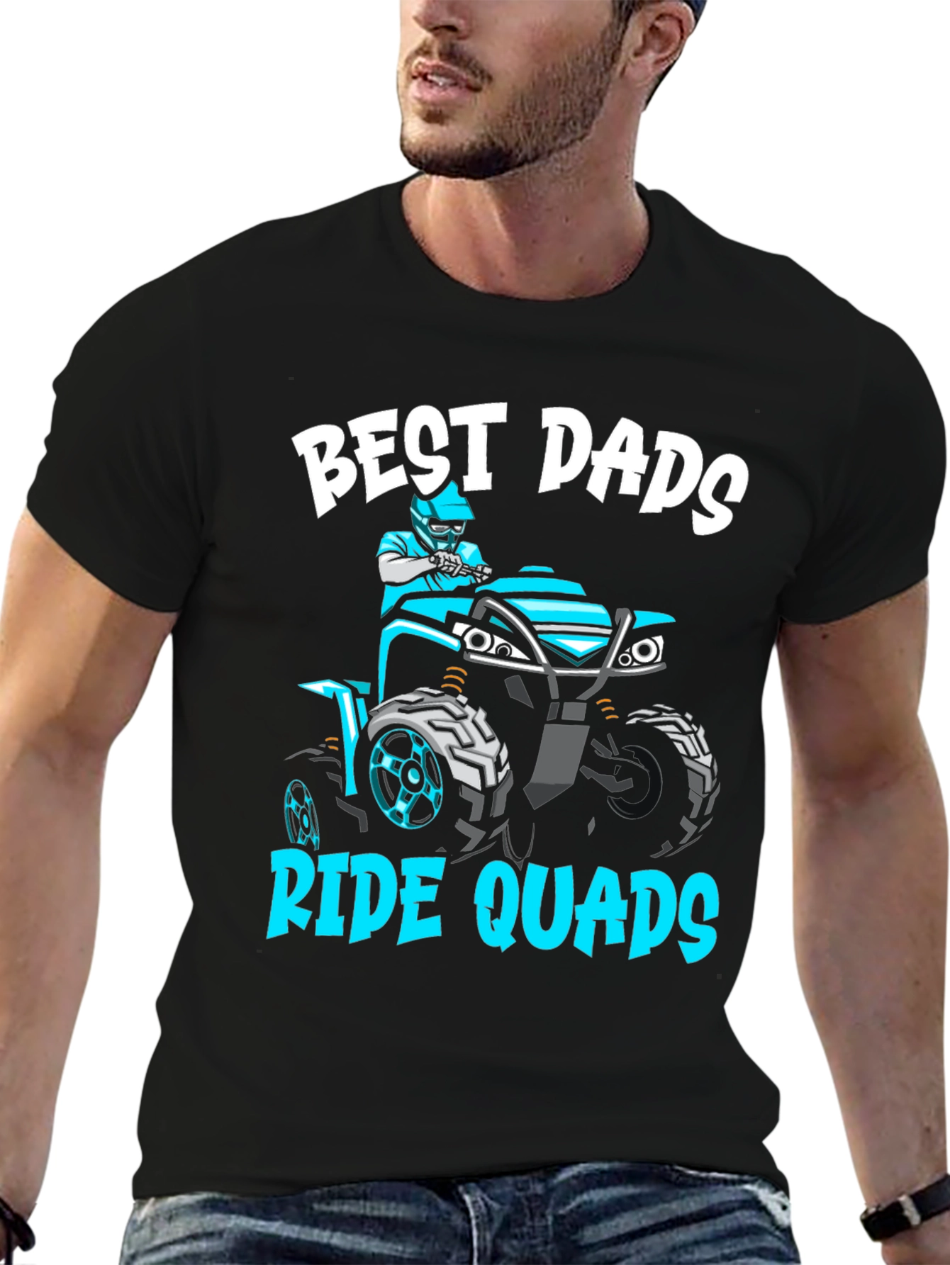 Camiseta Best Dads Ride Quads - Regalo para Papá