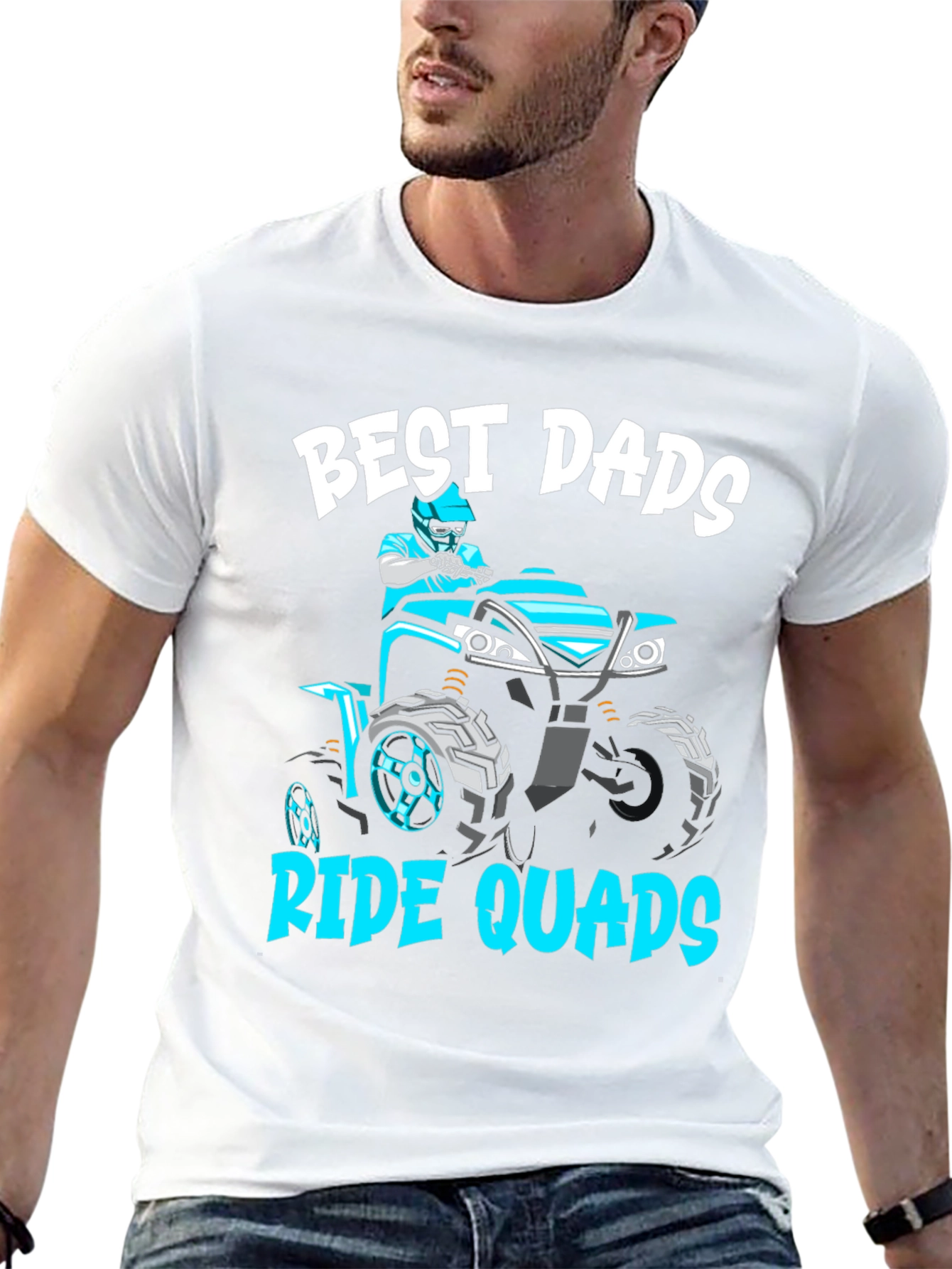 Camiseta Best Dads Ride Quads - Regalo para Papá