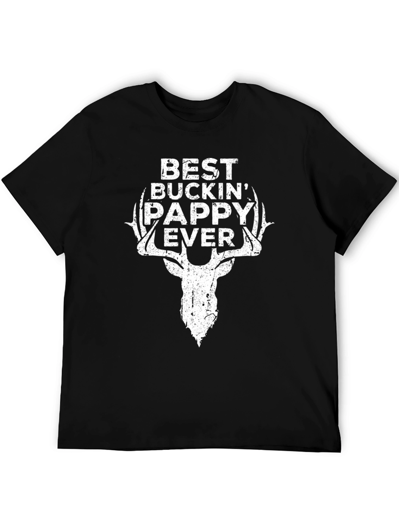 Camiseta Negra Best Buckin Pappy Ever
