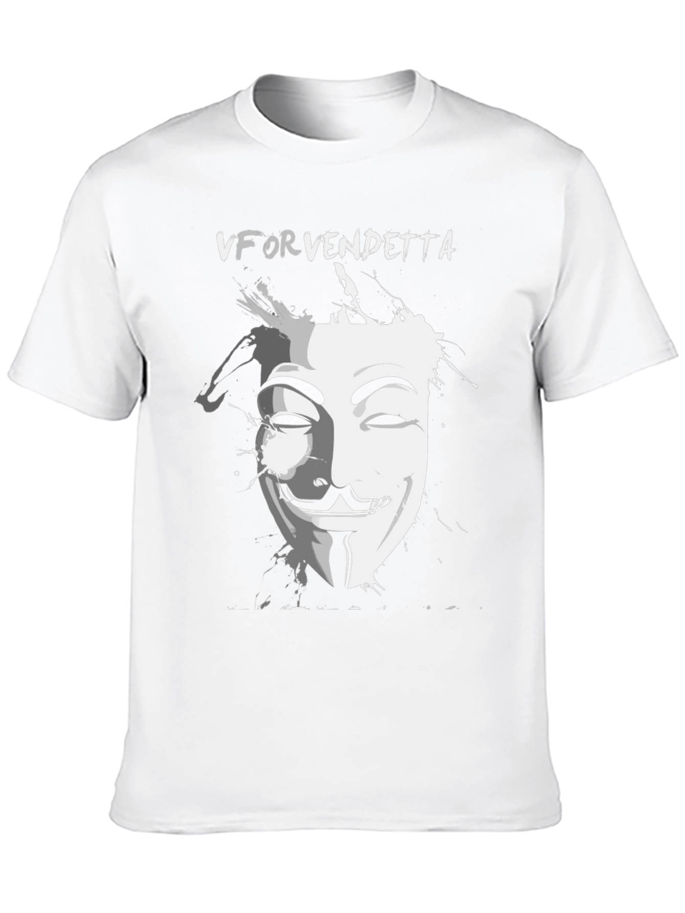 Camiseta Negra V de Vendetta